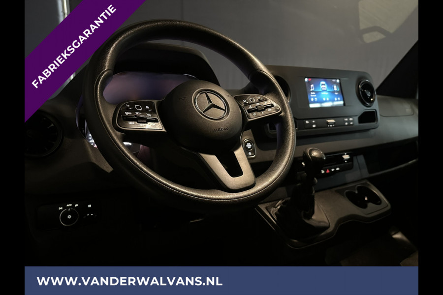 Mercedes-Benz Sprinter 317 CDI 170pk L3H2 Fabrieksgarantie Euro6 Airco | Camera | Apple Carplay | Android Auto Cruisecontrol, Parkeersensoren, Bijrijdersbank, Stoelverwarming, MBUX