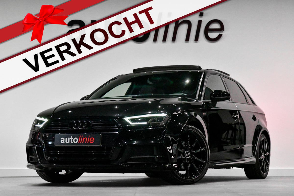 Audi A3 Sportback 1.5 TFSI CoD Sport 3x S-Line. Pano, Matrix, 18'', Black optic!