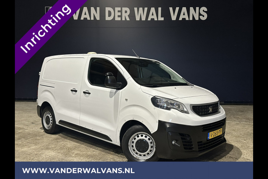 Peugeot Expert 2.0 BlueHDI 123pk **BPM VRIJ voor de Ondernemer** L1H1 inrichting Euro6 Airco | Omvormer | 2500kg Trekhaak Cruisecontrol, Parkeersensoren