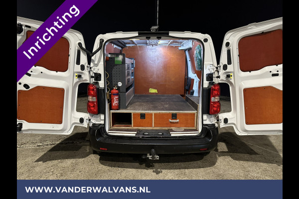 Peugeot Expert 2.0 BlueHDI 123pk **BPM VRIJ voor de Ondernemer** L1H1 inrichting Euro6 Airco | Omvormer | 2500kg Trekhaak Cruisecontrol, Parkeersensoren