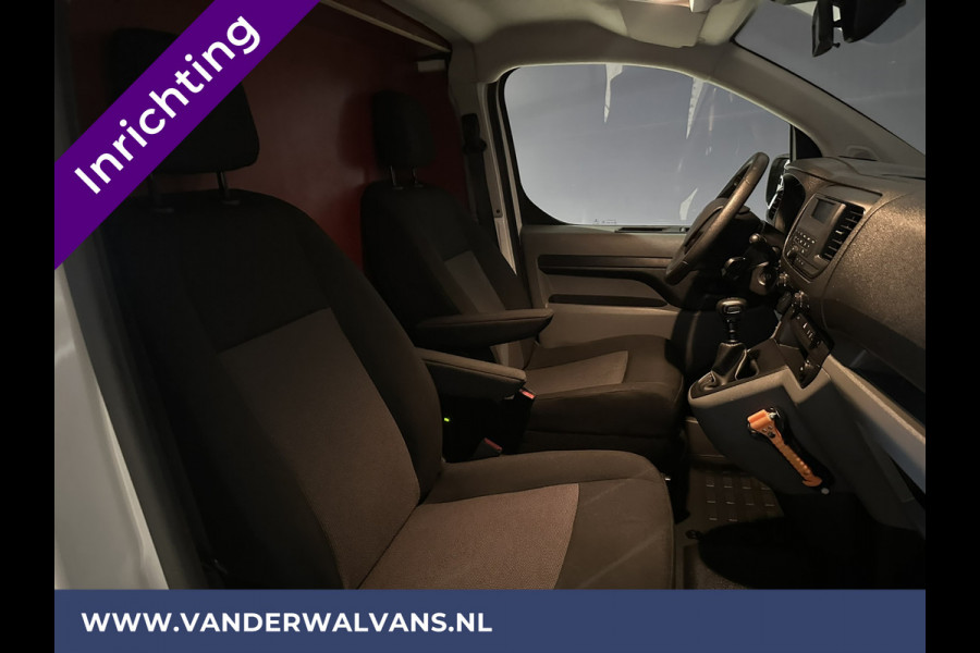 Peugeot Expert 2.0 BlueHDI 123pk **BPM VRIJ voor de Ondernemer** L1H1 inrichting Euro6 Airco | Omvormer | 2500kg Trekhaak Cruisecontrol, Parkeersensoren