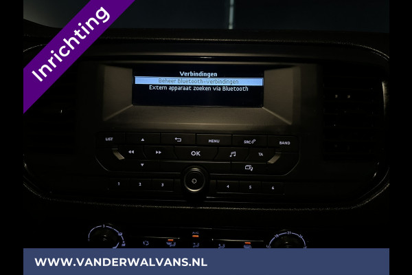 Peugeot Expert 2.0 BlueHDI 123pk **BPM VRIJ voor de Ondernemer** L1H1 inrichting Euro6 Airco | Omvormer | 2500kg Trekhaak Cruisecontrol, Parkeersensoren