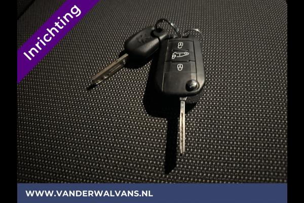 Peugeot Expert 2.0 BlueHDI 123pk **BPM VRIJ voor de Ondernemer** L1H1 inrichting Euro6 Airco | Omvormer | 2500kg Trekhaak Cruisecontrol, Parkeersensoren