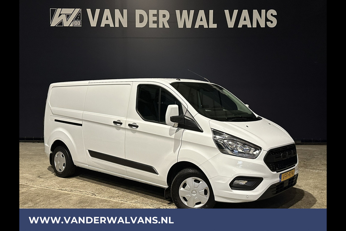 Ford Transit Custom 2.0 TDCI L2H1 Raptor Gril Euro6 Airco | Navigatie | Trekhaak | Apple Carplay Android Auto, LED, Cruisecontrol, Parkeersensoren, Bijrijdersbank