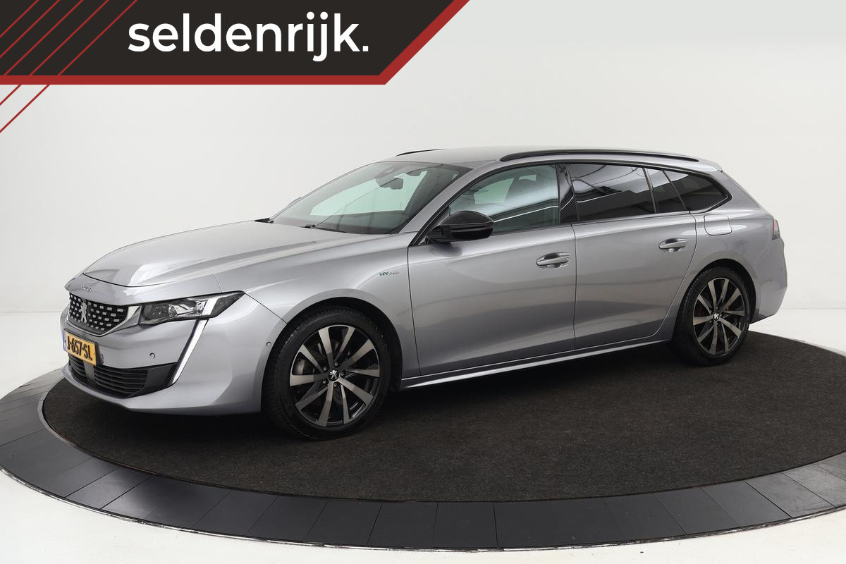 Peugeot 508 1.6 HYbrid GT Line Avantage | Stoelverwarming | Adaptive cruise | Trekhaak | Camera | Carplay | Half leder | Keyless | Full LED | Navigatie