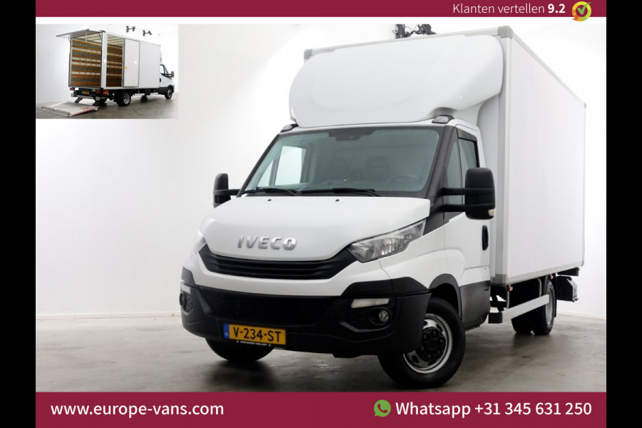 Iveco Daily 35C16 160pk E6 XXL Bakwagen met laadklep en zijdeur L445cm 10-2018