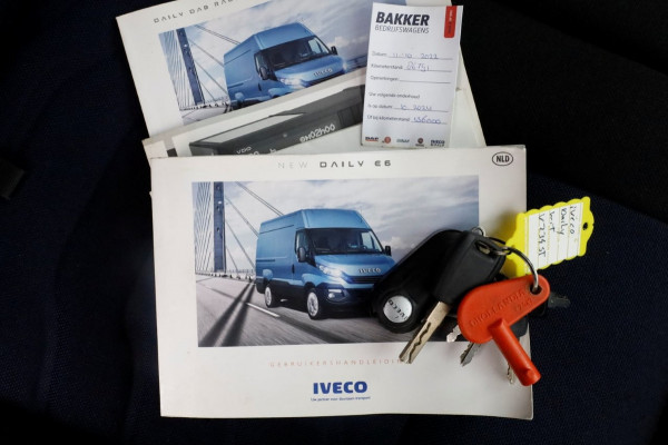 Iveco Daily 35C16 160pk E6 XXL Bakwagen met laadklep en zijdeur L445cm 10-2018