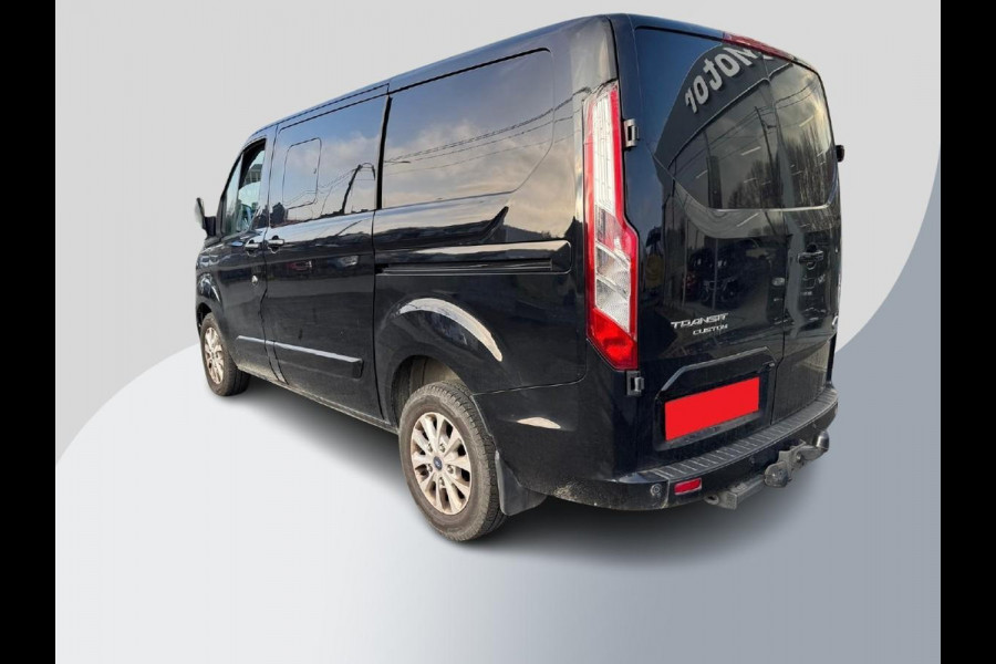 Ford Transit Custom 2.0 TDCI 300 L1 170pk Limited | Dubbele Cabine | DC | Dubbele Schuifdeur | Stoel-Stoel | Trekhaak | Navigatie | Stoelverwarming | Camera |