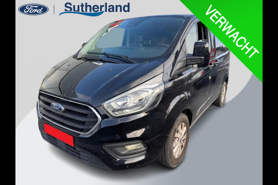 Ford Transit Custom 2.0 TDCI 300 L1 170pk Limited | Dubbele Cabine | DC | Dubbele Schuifdeur | Stoel-Stoel | Trekhaak | Navigatie | Stoelverwarming | Camera |