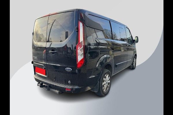 Ford Transit Custom 2.0 TDCI 300 L1 170pk Limited | Dubbele Cabine | DC | Dubbele Schuifdeur | Stoel-Stoel | Trekhaak | Navigatie | Stoelverwarming | Camera |