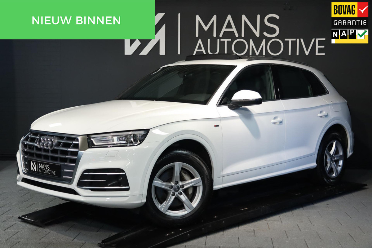 Audi Q5 50 TFSI e quattro / S LINE / PANODAK / DODEHOEK / LEDER / ELEK STOEL / 18''