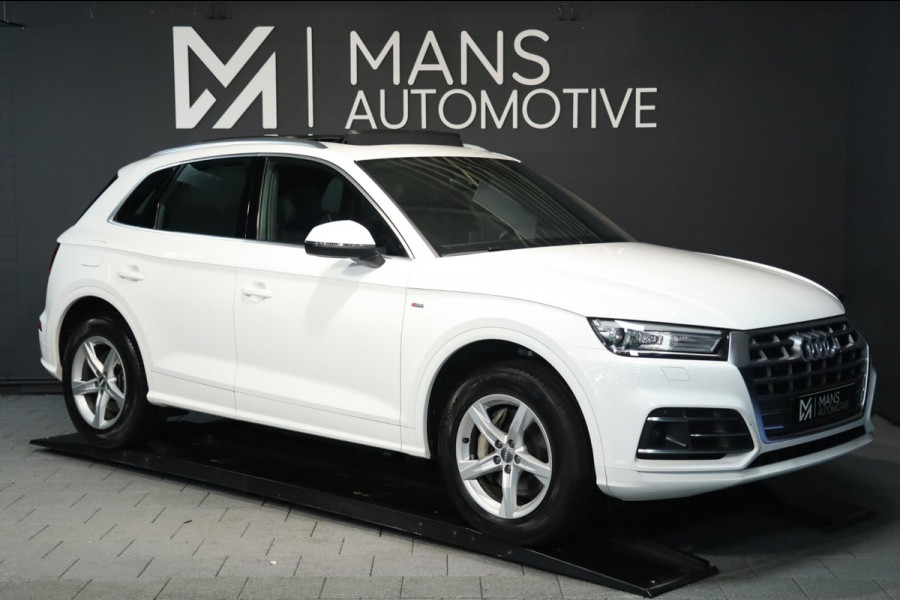 Audi Q5 50 TFSI e quattro / S LINE / PANODAK / DODEHOEK / LEDER / ELEK STOEL / 18''