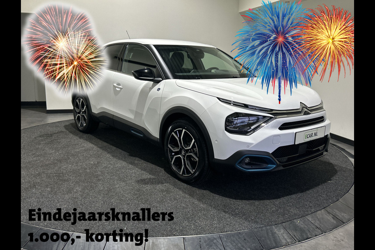 Citroën Ë-C4 Shine 50 kWh | Direct rijden | subsidie mogelijk! | Voorraad auto! Financial Lease € 348,- per maand