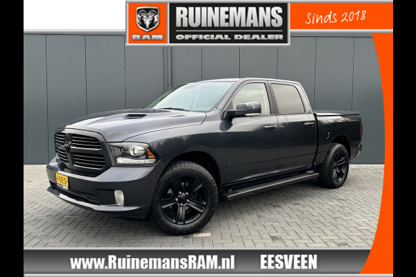 Dodge Ram 1500 5.7 V8 SPORT / LAGE BIJTELLING !! / LUCHTVERING / GORILLA EXHAUST / 3.5T TREKHAAK / CAMERA / CREW CAB / DEALER ONDERHOUDEN