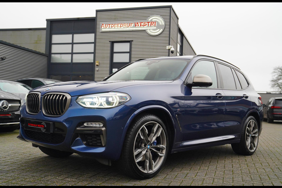 BMW X3 M40i xDrive High Executive | Panorama | Sfeerverlichting | Adaptieve LED | Trekhaak | 360 cam | Head up Display | NAP |