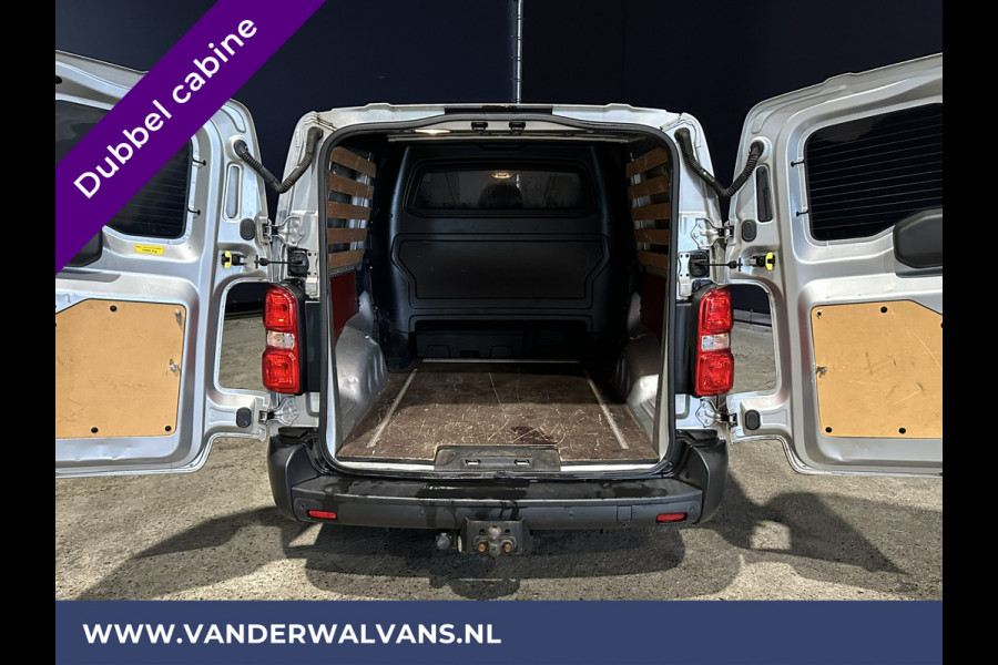 Citroën Jumpy 2.0 BlueHDI **MARGE, GEEN BTW** 123pk L3H1 XL Dubbel cabine Euro6 Airco | Navigatie Cruisecontrol, Apple Carplay, Android Auto, Trekhaak, Parkeersensoren, 5-Zits