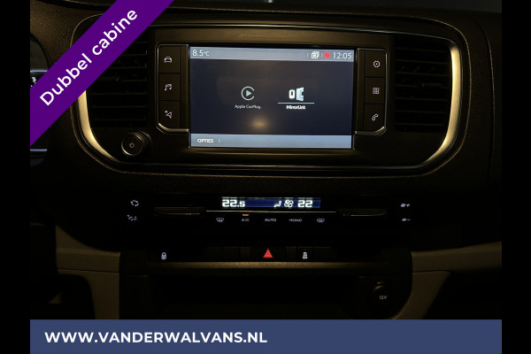 Citroën Jumpy 2.0 BlueHDI **MARGE, GEEN BTW** 123pk L3H1 XL Dubbel cabine Euro6 Airco | Navigatie Cruisecontrol, Apple Carplay, Android Auto, Trekhaak, Parkeersensoren, 5-Zits