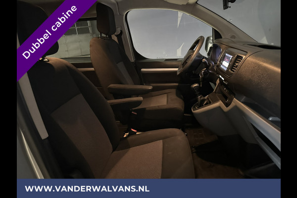 Citroën Jumpy 2.0 BlueHDI **MARGE, GEEN BTW** 123pk L3H1 XL Dubbel cabine Euro6 Airco | Navigatie Cruisecontrol, Apple Carplay, Android Auto, Trekhaak, Parkeersensoren, 5-Zits