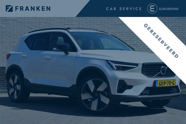 Volvo XC40 1.5 T4 Recharge Ultimate Dark | ACTIEMAAND! | Panoramadak | Leder | H&K | Camera