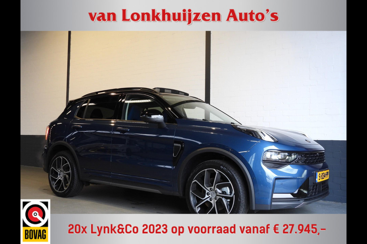 Lynk & Co 01 1.5 PHEV BlackLine NAVI/360CAM/SCHUIFDAK/LED/20"LMV!