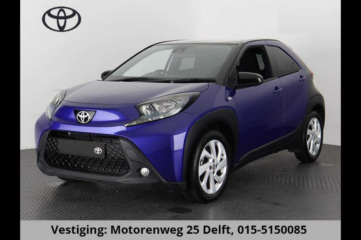 Toyota Aygo X 1.0 VVT-i AUTOMAAT PULSE LIMITED ED. BIJNA 2023 .CRUISE CONTROL.LMV.CARPLAY NAVIGATIE  GARANTIE TOT 11-2032