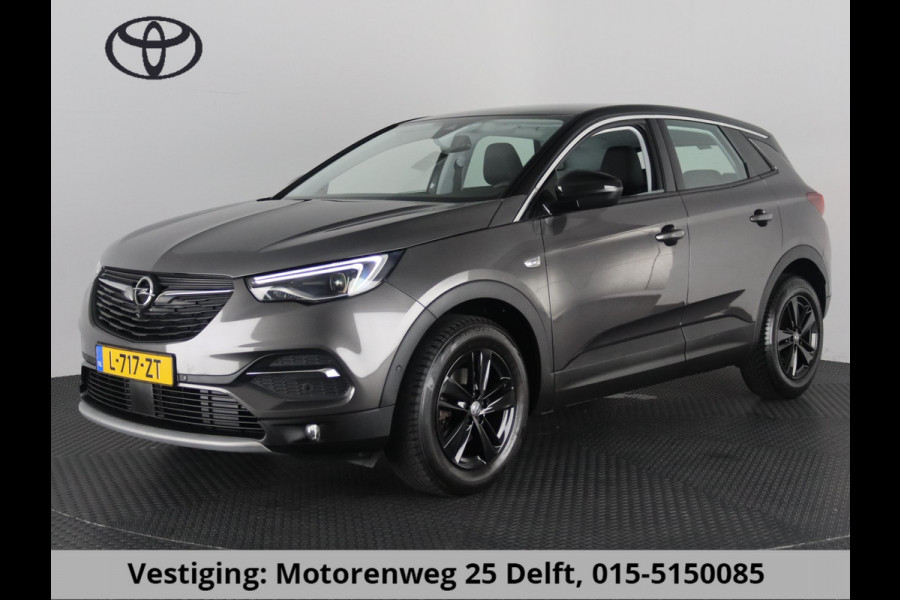 Opel Grandland X 1.2 Turbo Elegance Leder.Navi Apple Carplay. Camera tot 2 Jaar Garantie! *