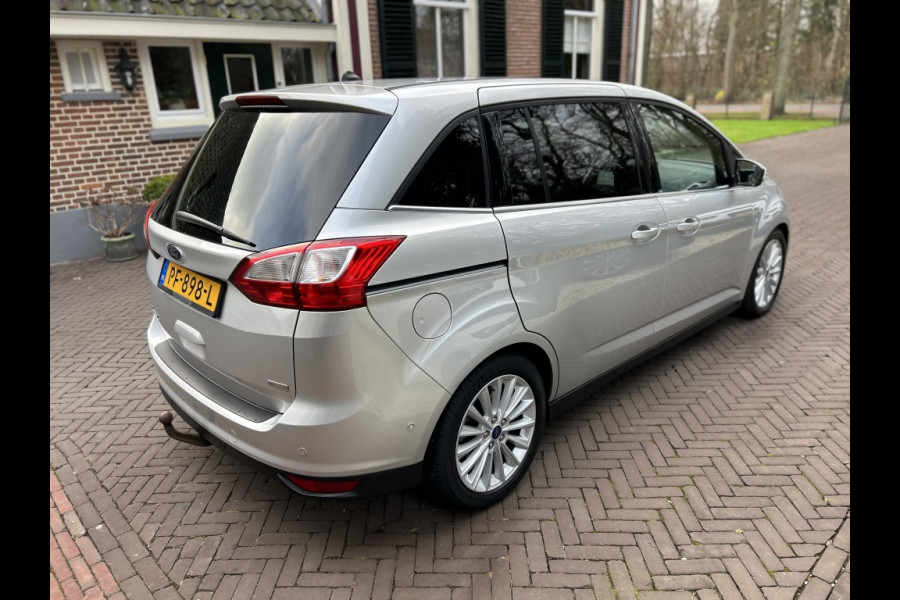 Ford Grand C-Max 1.0 125pk Titanium Navi, Carplay, Trekhaak, 1e Eigenaar