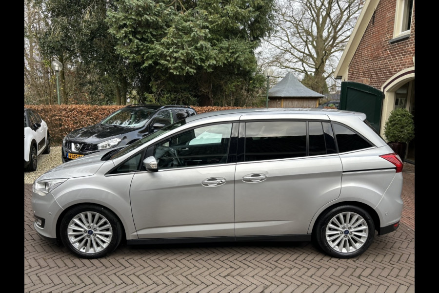 Ford Grand C-Max 1.0 125pk Titanium Navi, Carplay, Trekhaak, 1e Eigenaar