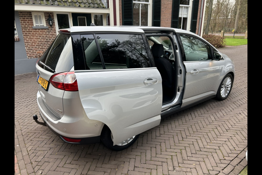 Ford Grand C-Max 1.0 125pk Titanium Navi, Carplay, Trekhaak, 1e Eigenaar