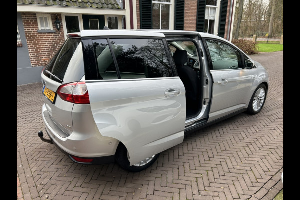 Ford Grand C-Max 1.0 125pk Titanium Navi, Carplay, Trekhaak, 1e Eigenaar