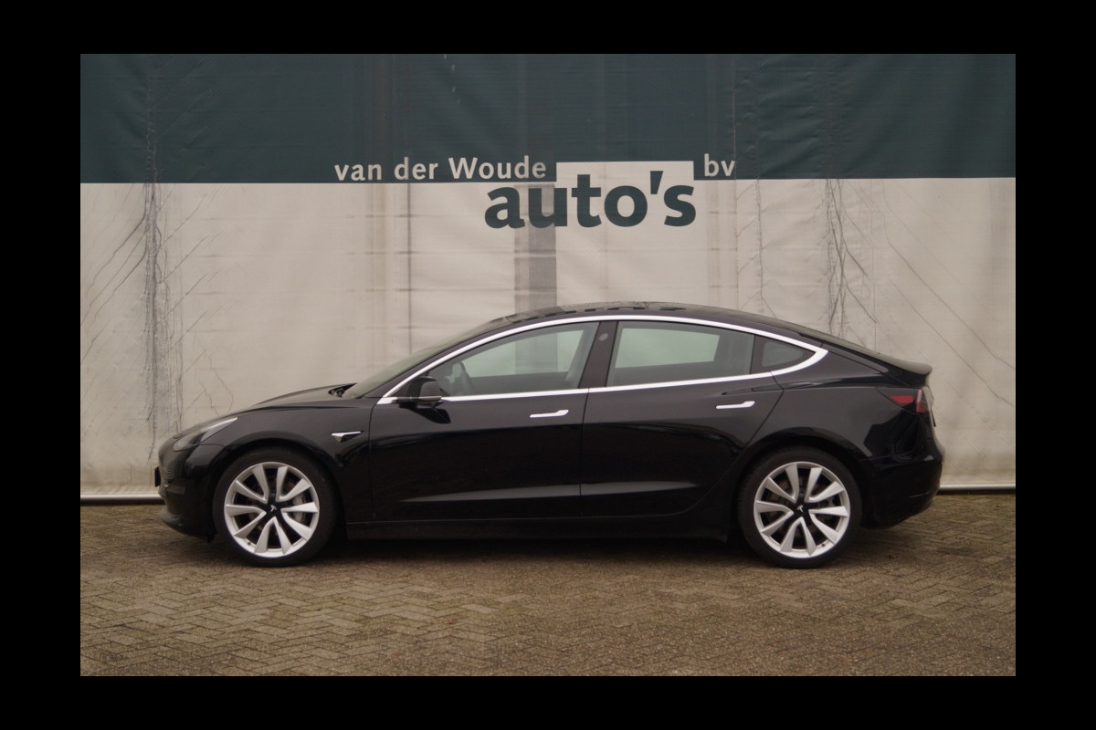 Tesla Model 3 Long Range AWD 75kWh 351pk -PANO-LEER-