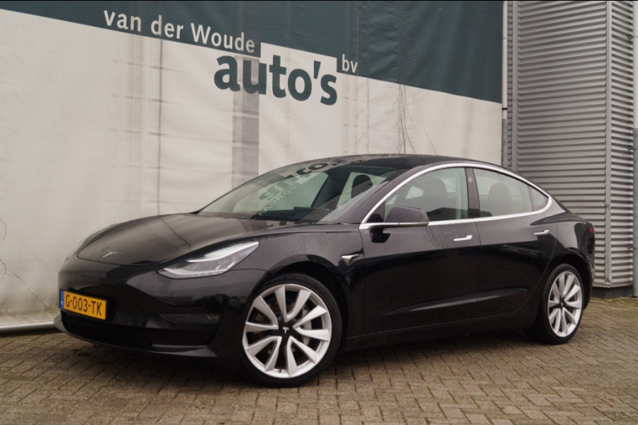 Tesla Model 3 Long Range AWD 75kWh 351pk -PANO-LEER-