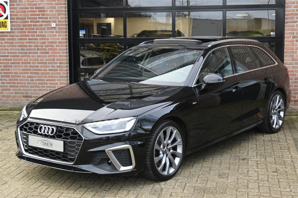 Audi A4 Avant 40 TFSI 3x S-Line PANO Virtual Trekhaak Cam '20