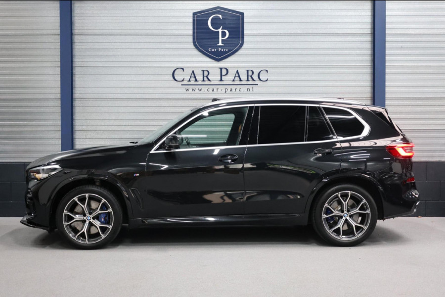 BMW X5 XDrive30d M-sport LED/VIRTUAL/SFEER/LUCHT/PANO/LEER+S.VERWARMING+MEMORY/21" LMV/360 CAM/CRUISE/ECC/12 MND GARANTIE!