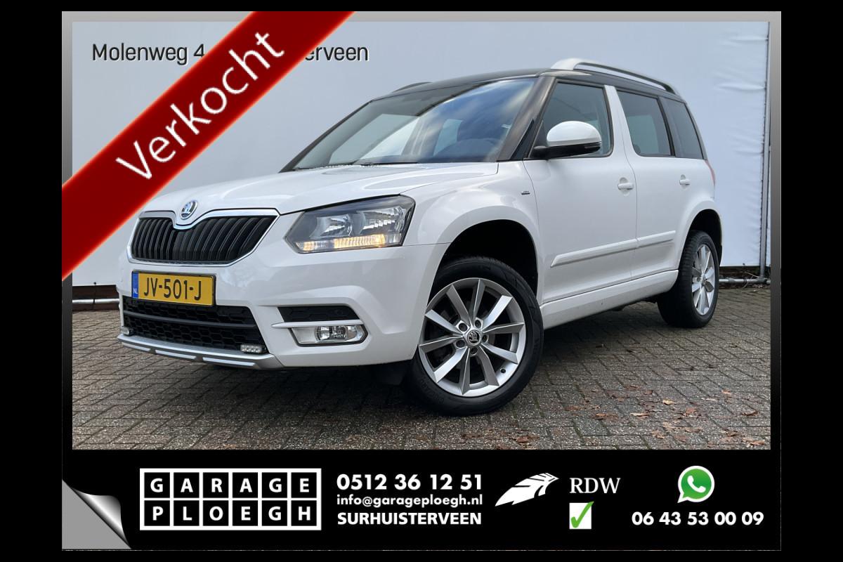 Škoda Yeti 1.2 TSI Navi-Tel Stoelverw Parksens Hoogzitter* JOY