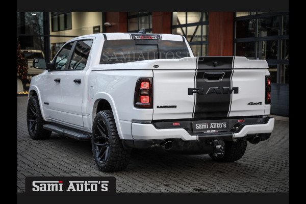 Dodge Ram HURRICAN 420PK 636 Nm 2025 LARAMIE NIGHT | 14,4 SCHERM + 10.2 INCH PASSENGER SCREEN | PRIJS MET LPG EN COVER EN GARANTIE | DUBBELE CABINE | PICK UP | 5 PERSOONS | DC | GRIJSKENTEKEN | VOORAAD 2223 - 5047