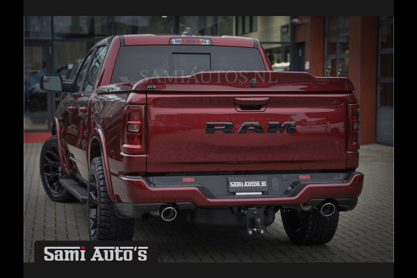 Dodge Ram 2025 LARAMIE SPORT HURRICAN 420PK 636 Nm | PRIJS MET LPG EN COVER EN GARANTIE | DUBBELE CABINE | PICK UP | 5 PERSOONS | DC | GRIJSKENTEKEN | Velvet Red Pearl VOORAAD 2218 - 3854