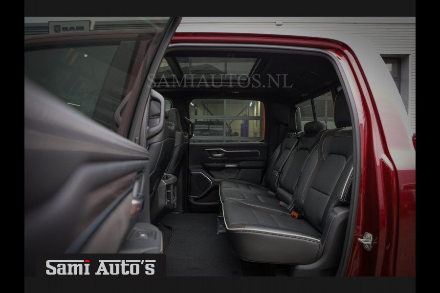 Dodge Ram 2025 LARAMIE SPORT HURRICAN 420PK 636 Nm | PRIJS MET LPG EN COVER EN GARANTIE | DUBBELE CABINE | PICK UP | 5 PERSOONS | DC | GRIJSKENTEKEN | Velvet Red Pearl VOORAAD 2218 - 3854