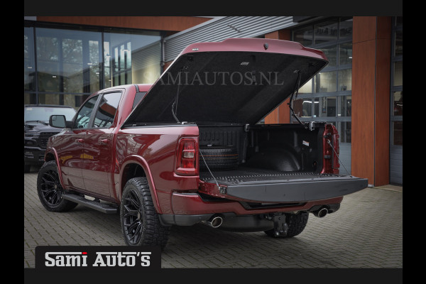 Dodge Ram 2025 LARAMIE SPORT HURRICAN 420PK 636 Nm | PRIJS MET LPG EN COVER EN GARANTIE | DUBBELE CABINE | PICK UP | 5 PERSOONS | DC | GRIJSKENTEKEN | Velvet Red Pearl VOORAAD 2218 - 3854