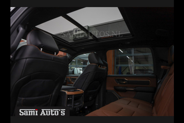 Dodge Ram 1500 BLACK OPS LONGHORN | HUD & VIRTUAL | PRIJS MET LPG + HEAD UP ADG + DEKSEL + PANORAMADAK GWJ + LUCHTVERING SER + BOM VOL | L CREW CAB | DUBBELE CABINE | 5,7L V8 HEMI 402 PK 4X4 | 5 PERSOONS | GRIJSKENTEKEN | VOORRAAD NR 2204 - 9644