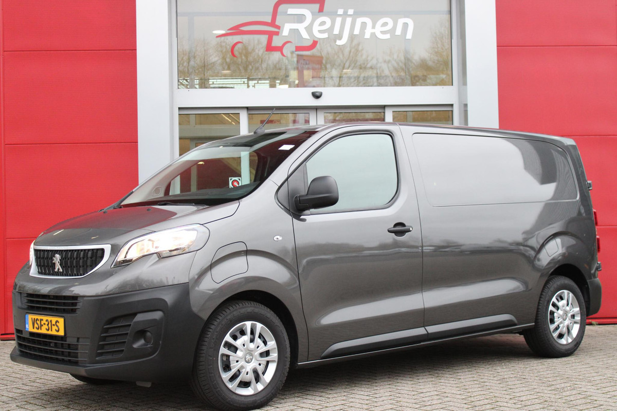 Peugeot e-Expert L2 ASPHALT 50 kWh | APPLE CARPLAY/ANDROID AUTO | DAB+ RADIO | 3-ZITS | AIRCO | CRUISE CONTROL | NIEUWE BUS! | PARKEER SENSOREN |