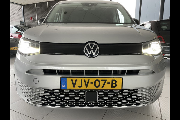 Volkswagen Caddy Cargo Maxi L2H1 2.0 TDI 1st Edition Clim. control - Cruise control - Parkeersensoren A - Navi full map - Radio/Bluetooth - MFL Stuurwiel - LMV 17" - Bot waarschuwingssysteem - Zijschuifdeur R - Tussenschot Volledig