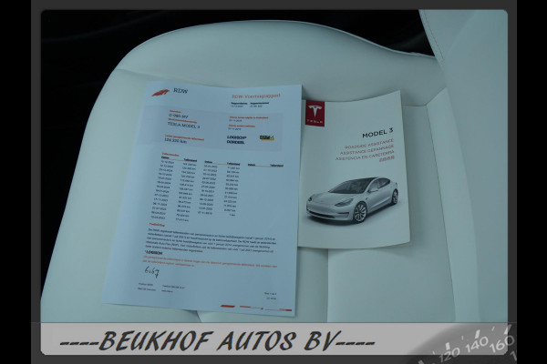 Tesla Model 3 Long Range AWD 75 kWh Pano Wit Leer Navi Cam