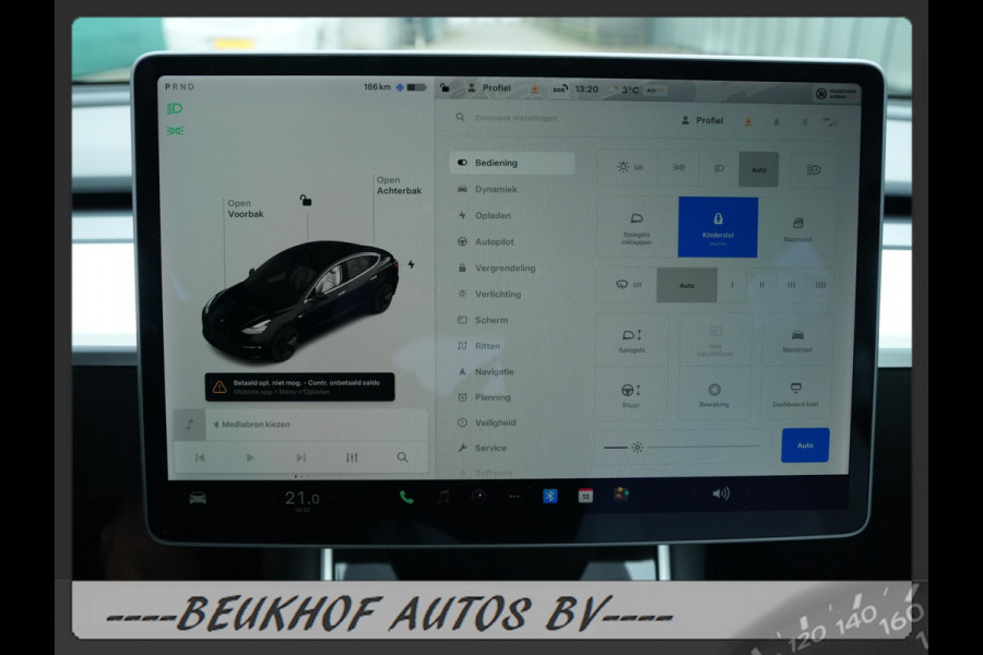 Tesla Model 3 Long Range AWD 75 kWh Pano Wit Leer Navi Cam