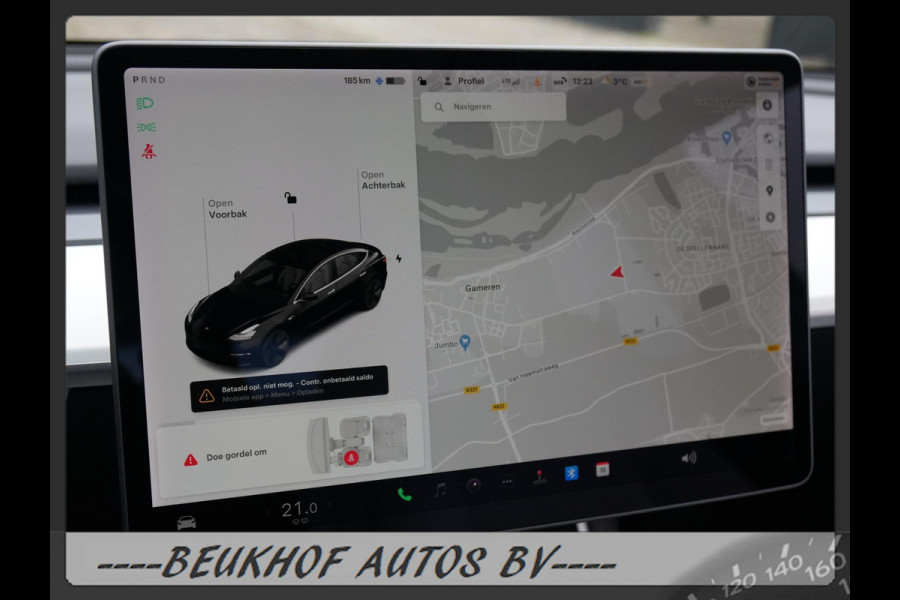 Tesla Model 3 Long Range AWD 75 kWh Pano Wit Leer Navi Cam