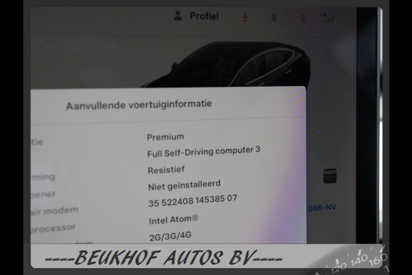 Tesla Model 3 Long Range AWD 75 kWh Pano Wit Leer Navi Cam