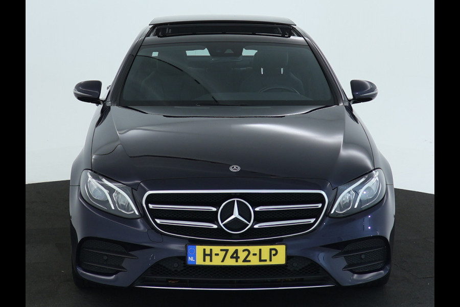 Mercedes-Benz E-Klasse 200 Business Solution AMG | Panoramadak | 5 spaaks AMG velgen | Wide screen | Parking support | Navigatie | Inclusief 24 maanden MB Certified garantie voor Europa.