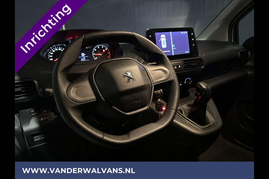 Peugeot Partner 1.5 BlueHDI 102pk L1H1 inrichting Euro6 Airco | Apple Carplay | Trekhaak | Cruisecontrol Android Auto, Parkeersensoren