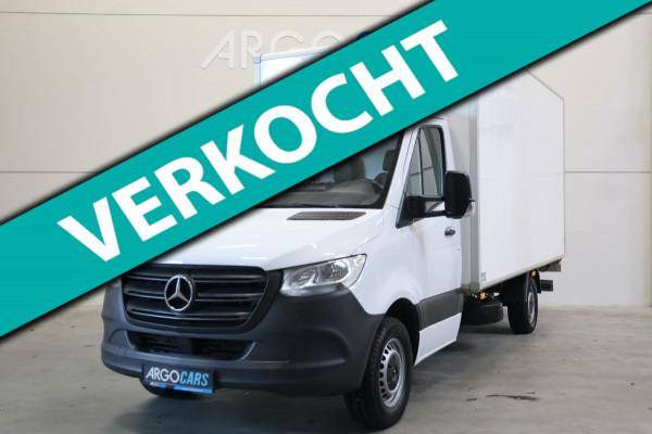 Mercedes-Benz Sprinter 314 CDI BAKWAGEN LAADPLEP ZIJDEUR CLIMA / AIRCO MBUX MEUBELBAK DHOLLANDIA LEASE v/a 188,- p.m.