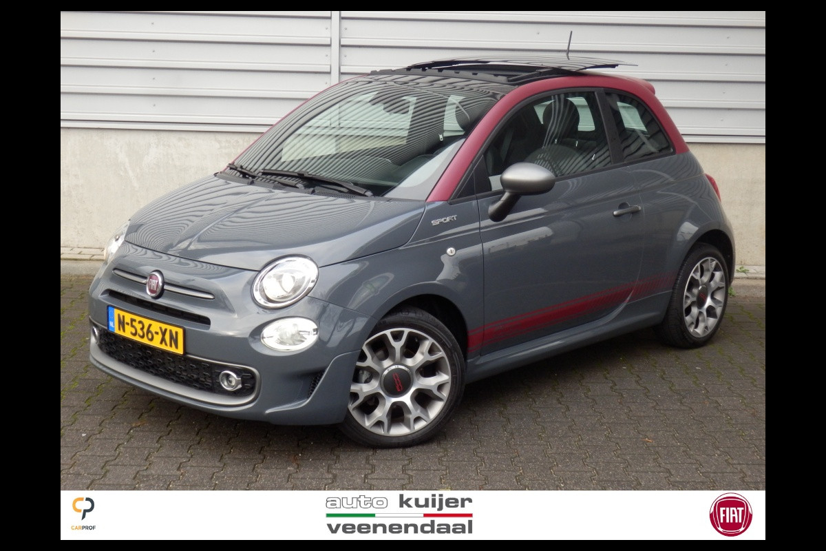 Fiat 500 Hybrid | Sport | Elektr. schuif/kanteldak | Apple Carpl./Andr. A